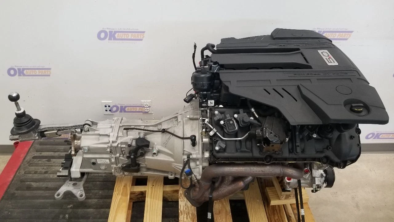 Ford 5.0L Coyote Gen 3 Engine and Manual Transmission Package