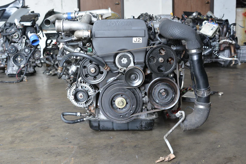 Toyota 1JZ-GTE Non-VVT-i Front-Sump Engine and Automatic Package — 1JZ-GTE 2.5L used complete engine for sale